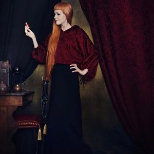 Nuit Clothing Bell Sleeve Hoodie Red LE size S/M